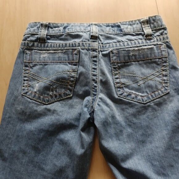 Aeropostale 5/6 Regular Bayla Skinny Leg Distressed Women's Jeans RN 126671 - Picture 11 of 16